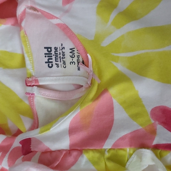 2 one piece infant girl jumpers by Carter's - Picture 5 of 6